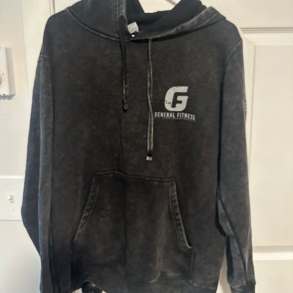 General Fitness Black Hoodie
